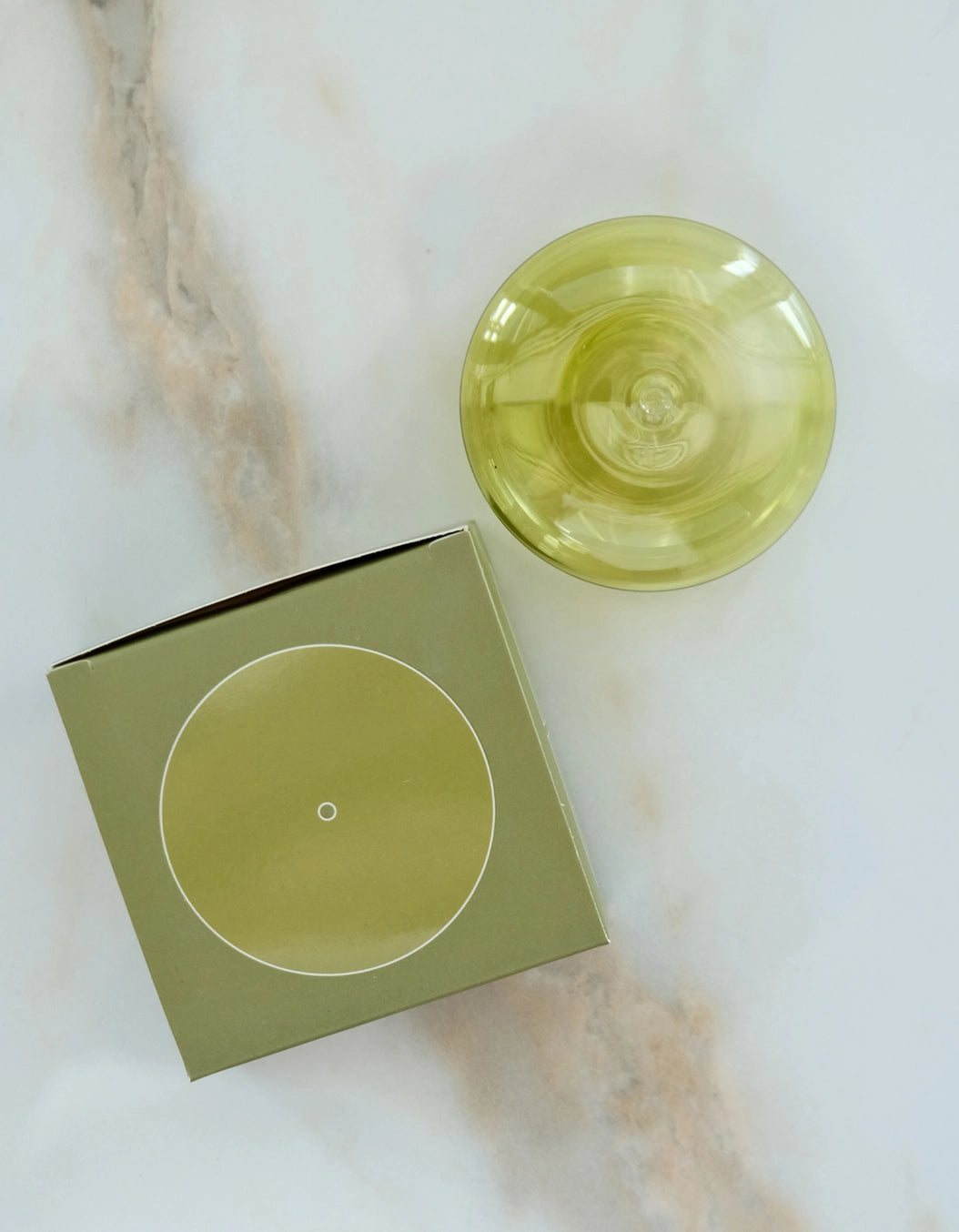 Glass Bubble Incense Burner - Translucent Green