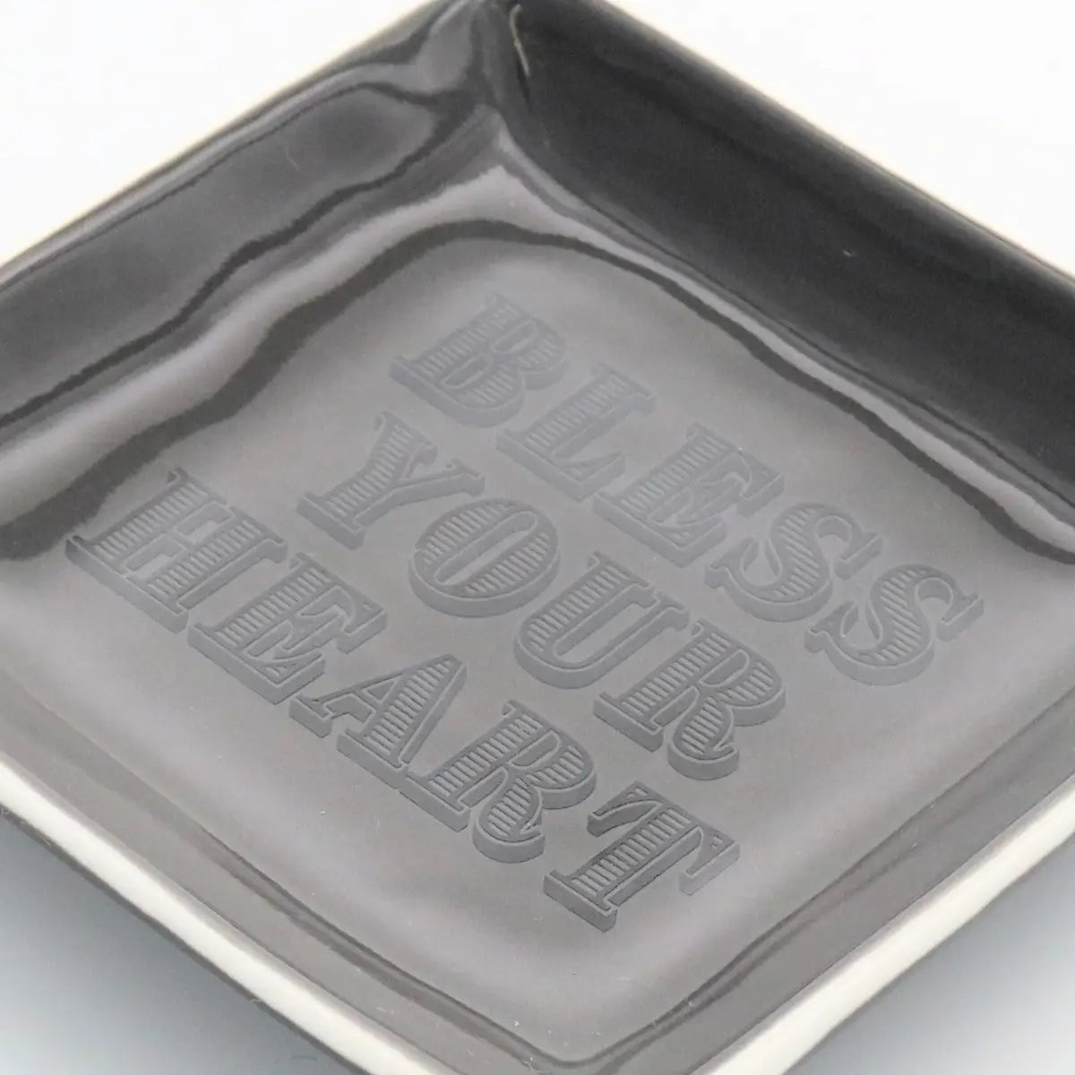 Bless Your Heart Ceramic Trinket Tray.