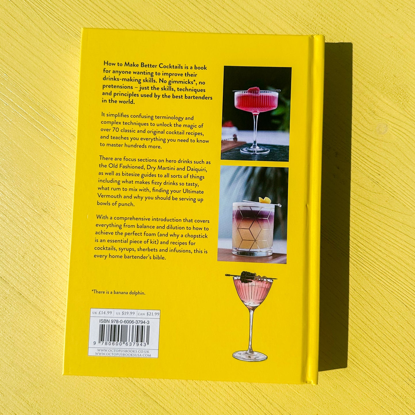 How To Make Better Cocktails Book