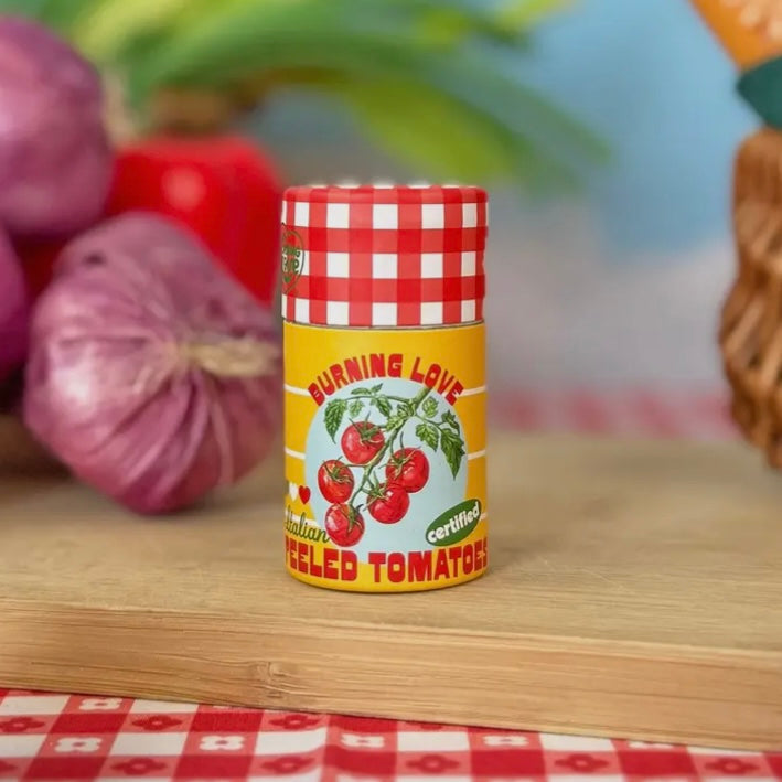 Canned Tomato Match Jar