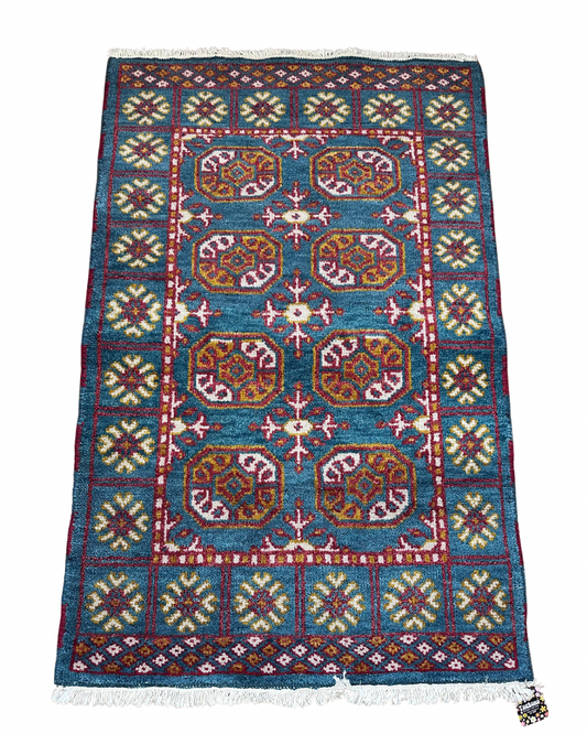 Turkish Wool Rug - 3.1FT x 5.2FT