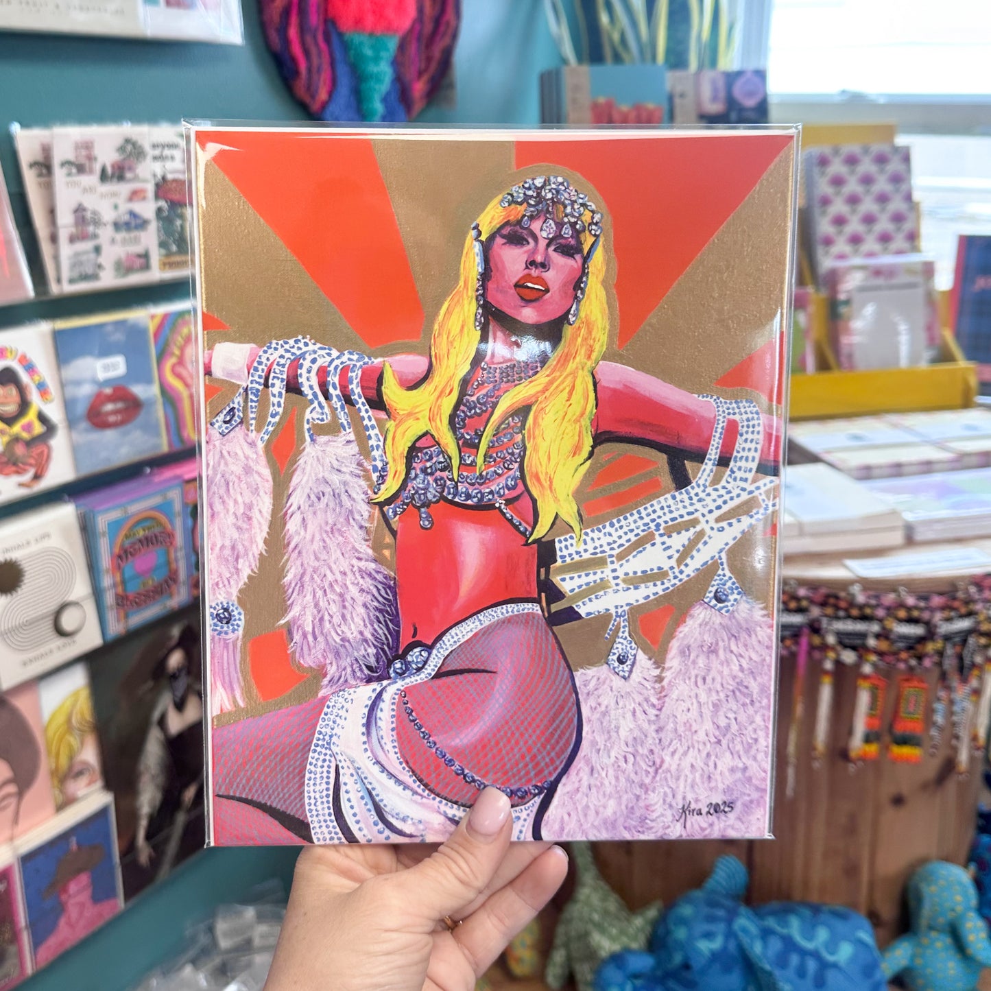 Life Of A Showgirl Taylor Print No. 2 - 8x10