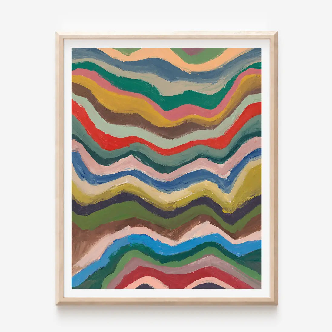 Pulse Abstraction Print