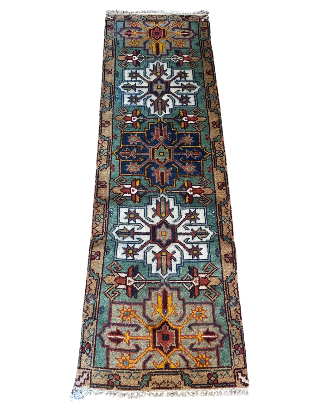 Turkish Wool Rug - 2.6FT x 9FT