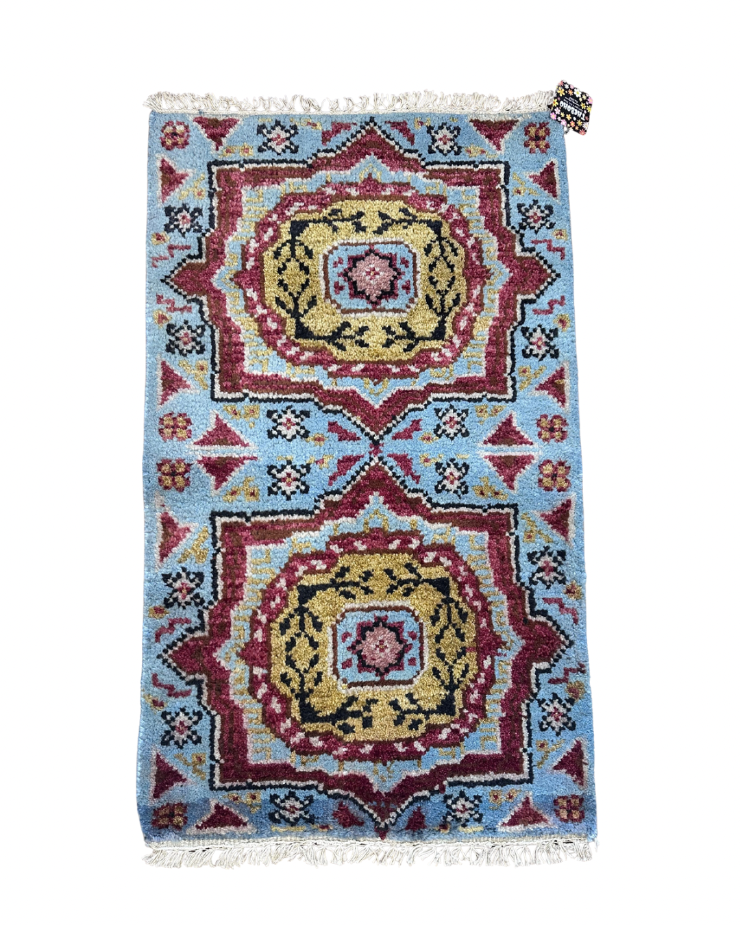 Turkish Wool Rug - 4FT x 2FT