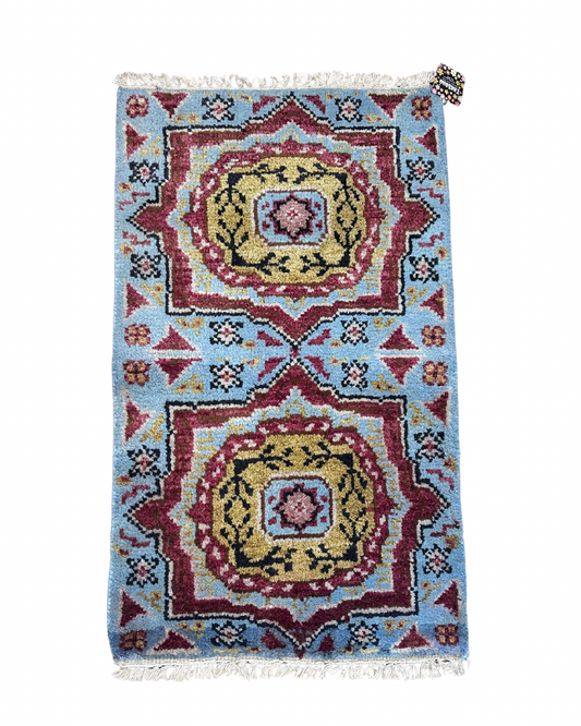 Turkish Wool Rug - 4FT x 2FT