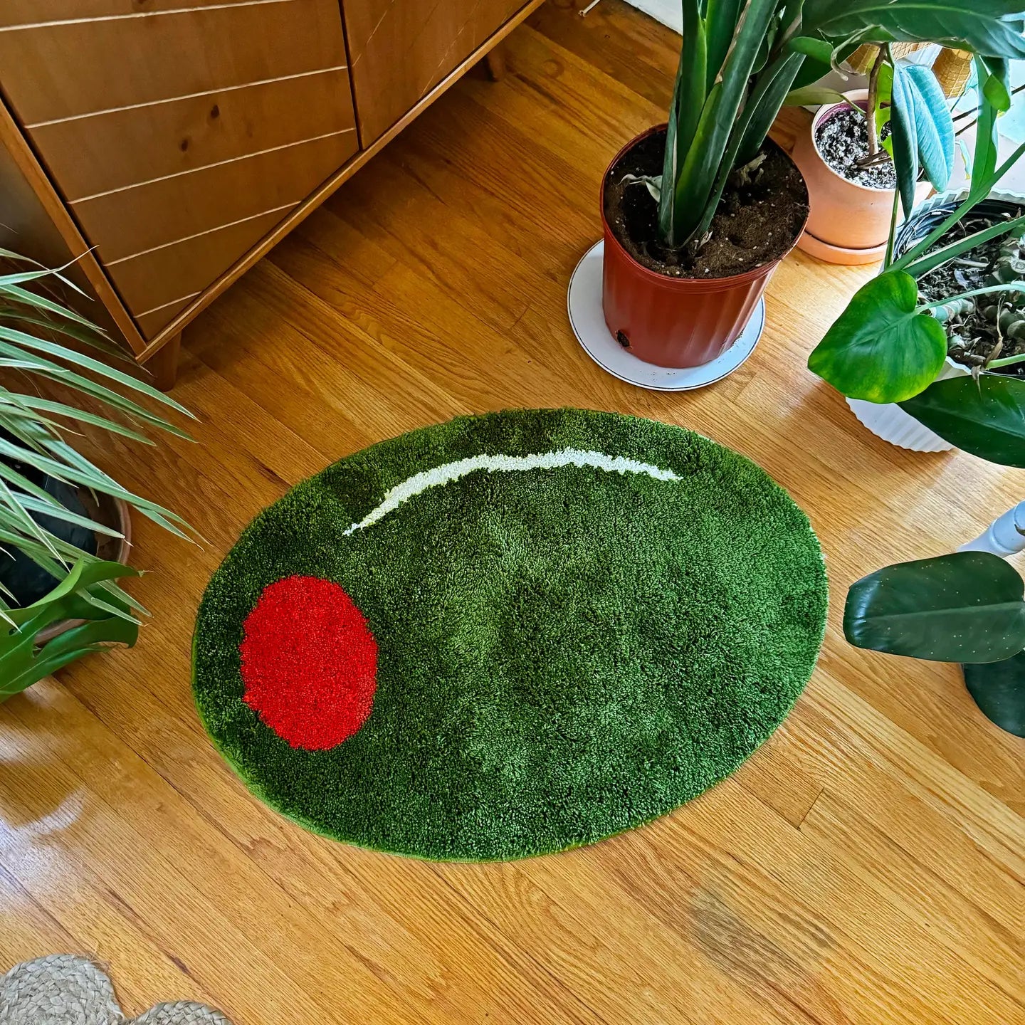 Olive Rug.