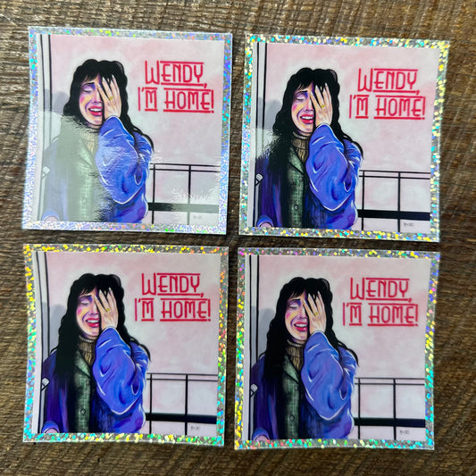 Wendy I’m Home Sticker.