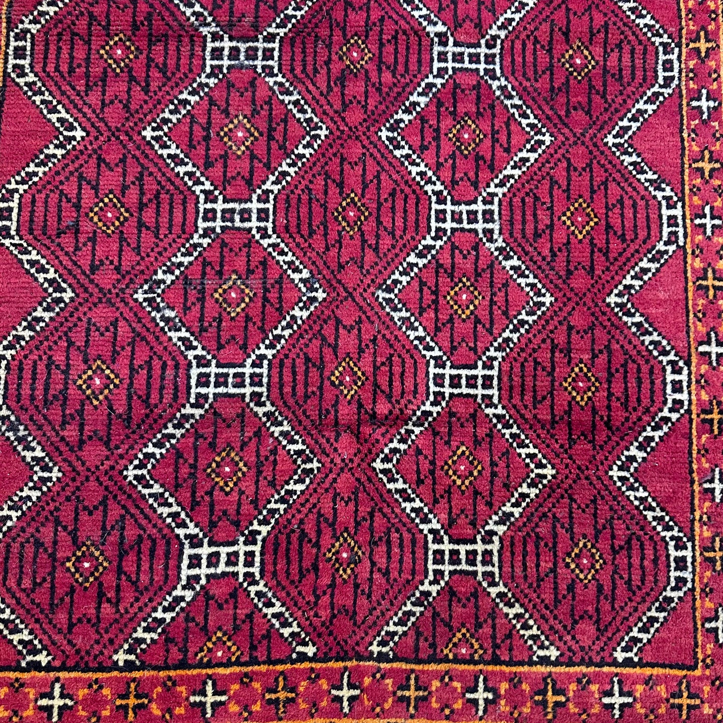 Turkish Wool Rug - 3.10FT x 6.2FT