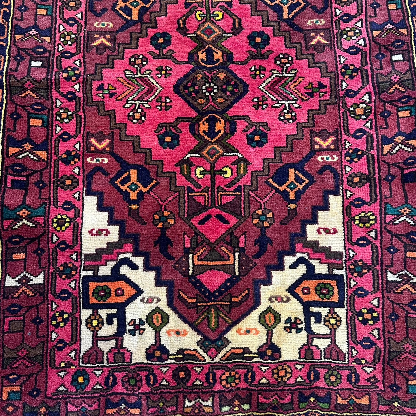 Turkish Wool Rug - 4.4FT x 3.2FT