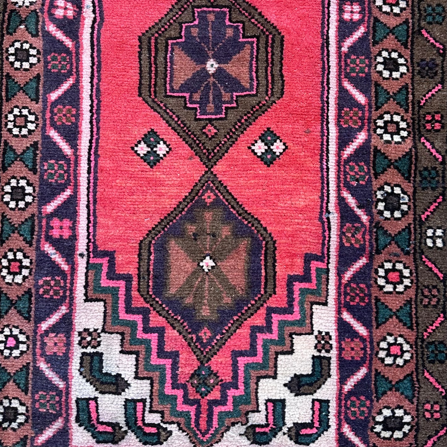 Turkish Wool Rug - 2FT x 3.8FT
