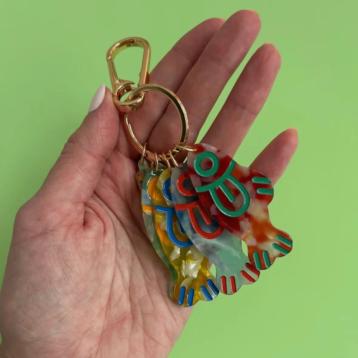 Loud Fish Bag Charm by Curlworks
