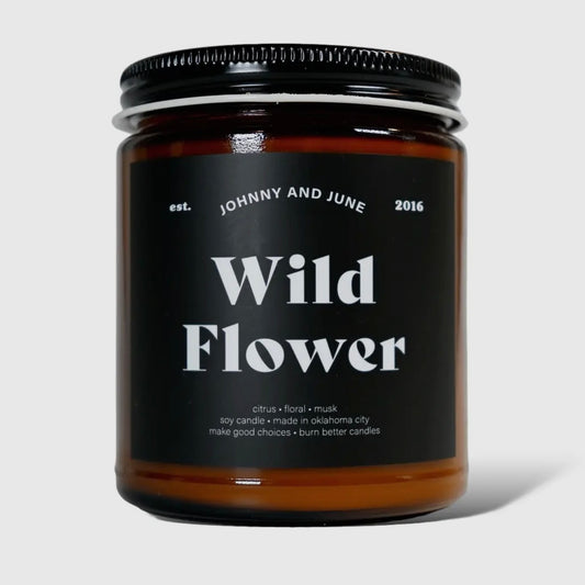 Wild Flower 8oz Soy Candle