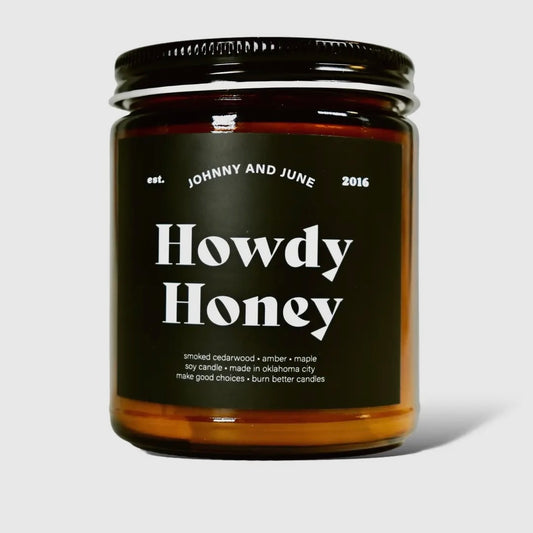Howdy Honey 8oz Soy Candle