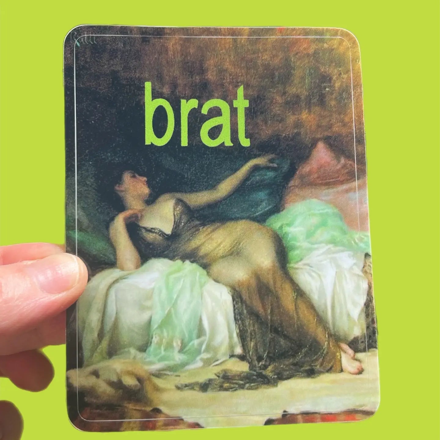 Fainting Couch Brat Sticker