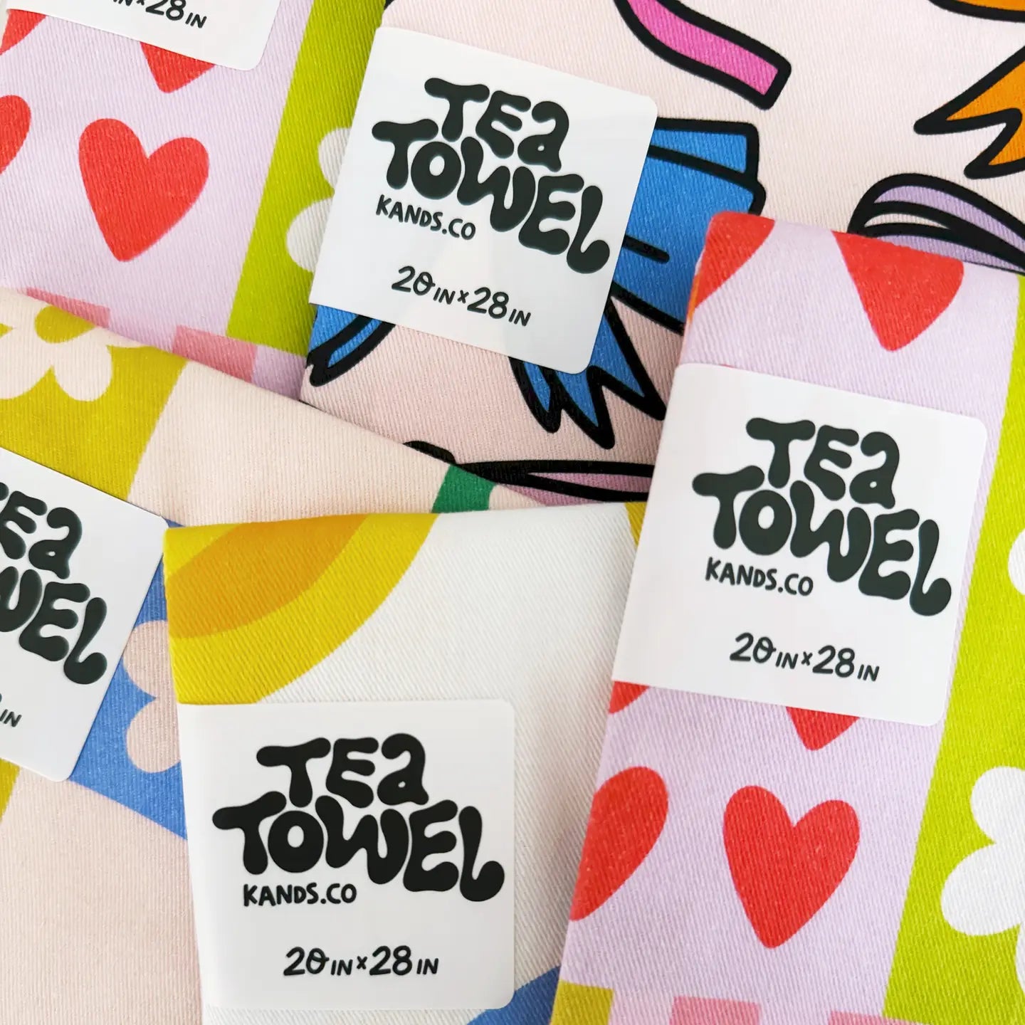 Happy Quilt Tea Towel