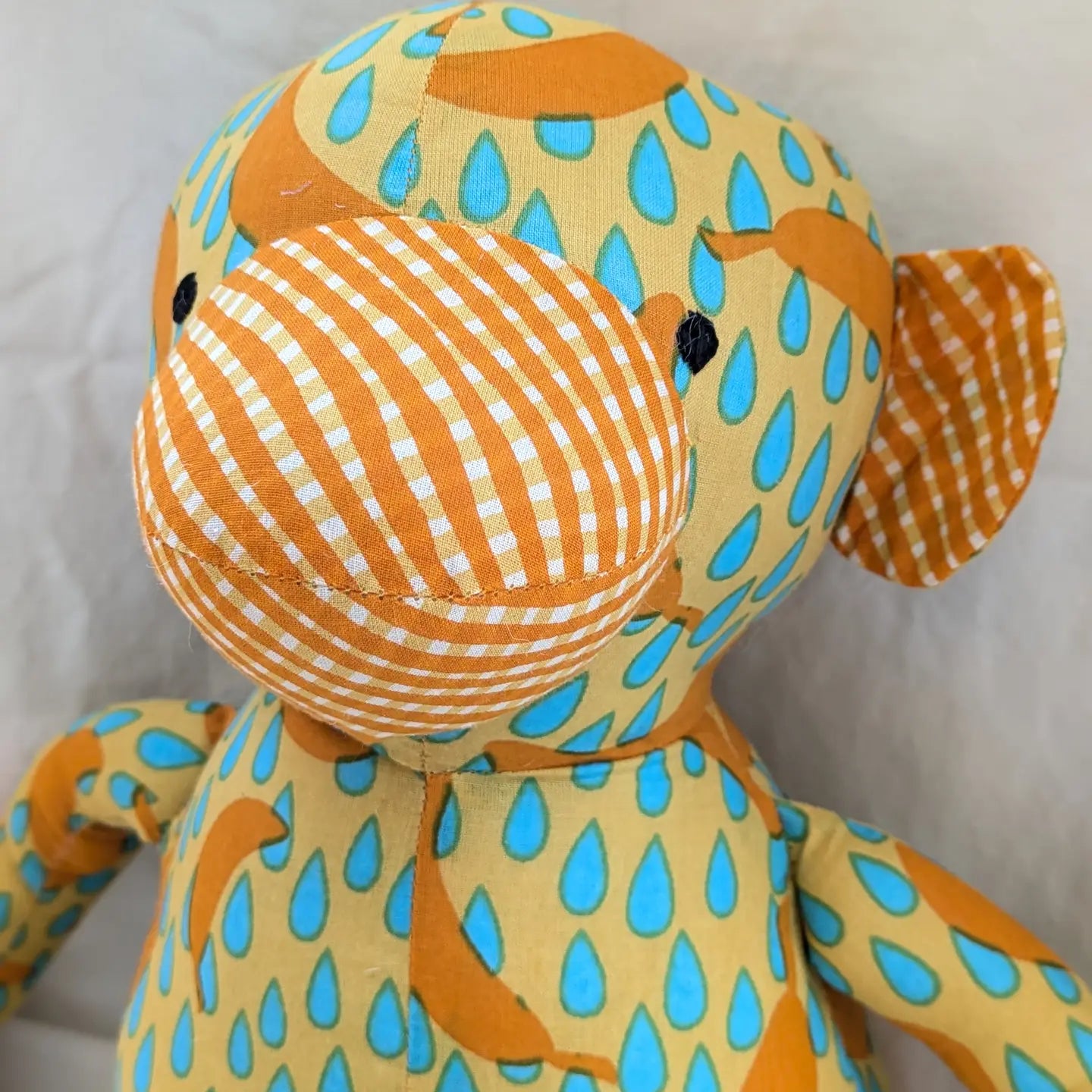 Handmade Stuffed Monkey