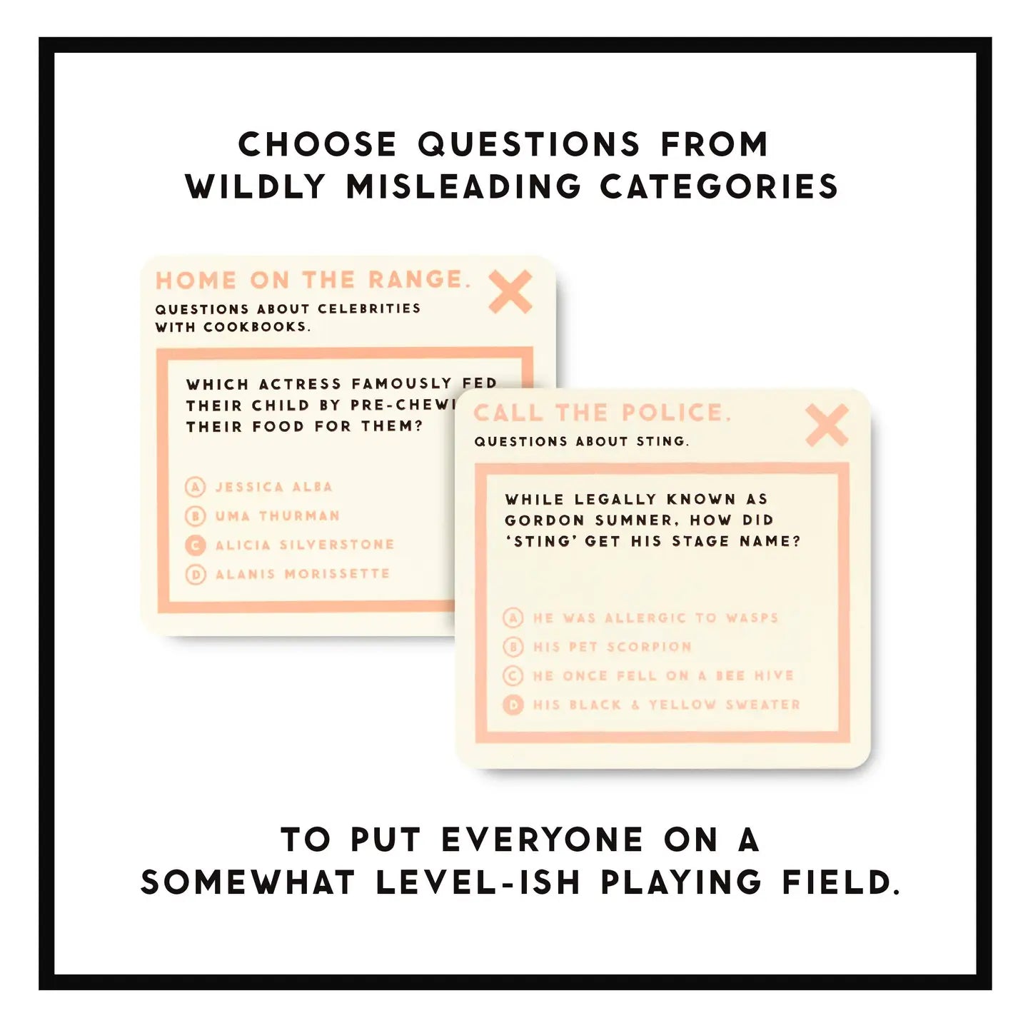 Brass Monkey Irrelevant Celebrity Trivia