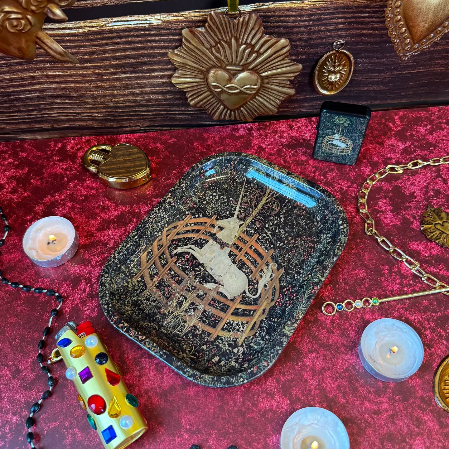 Medieval Tapestry Tray