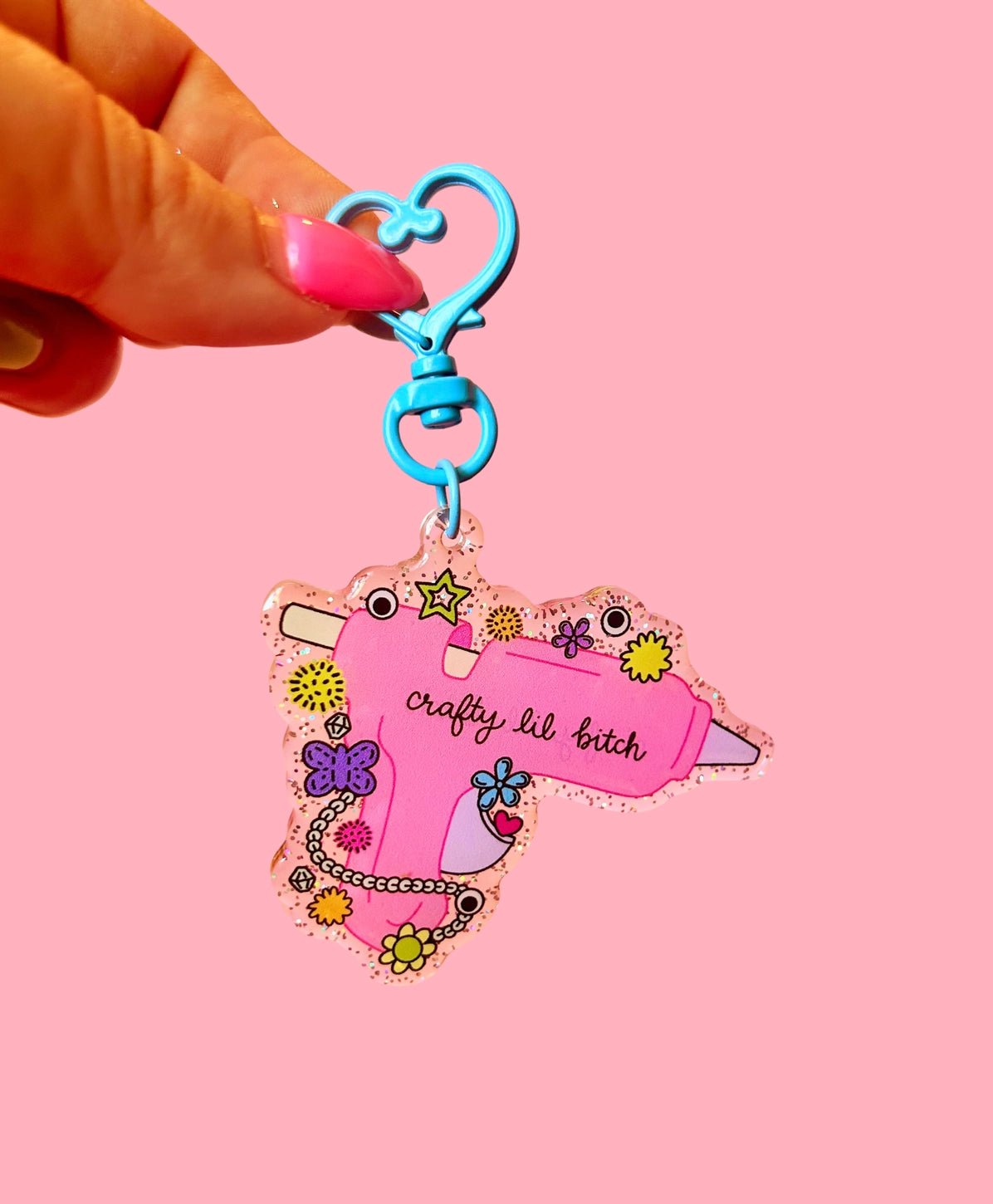 Crafty Little B Keychain