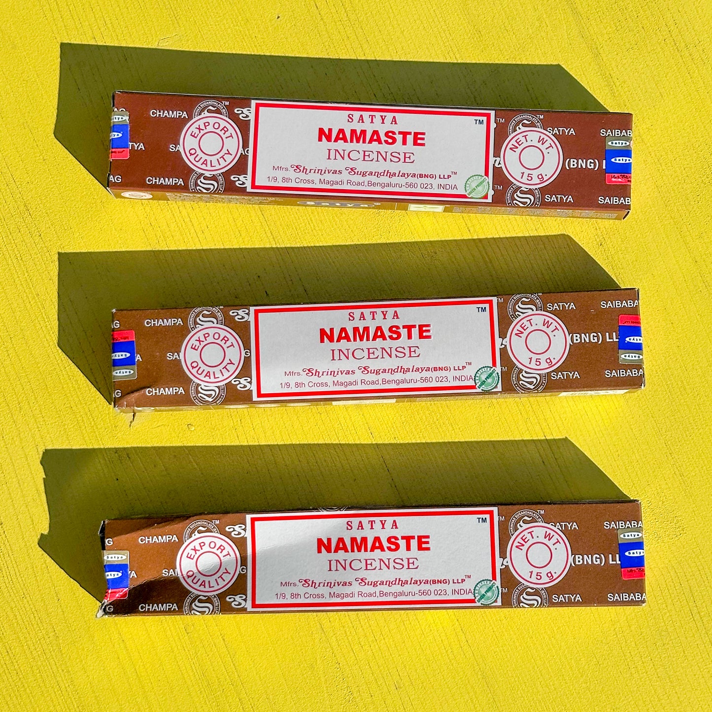 Sataya Incense • Namaste