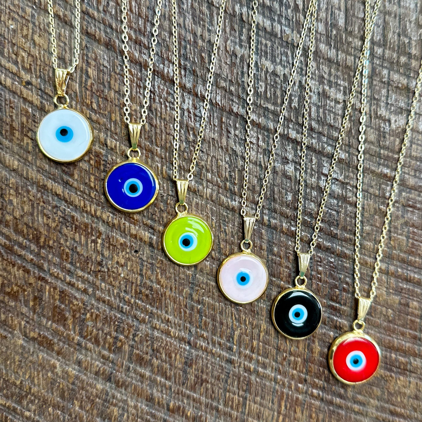Murano Bead Evil Eye Necklace