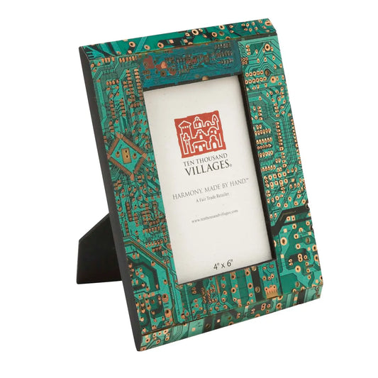 4x6 Circuit Board Photo Frame.