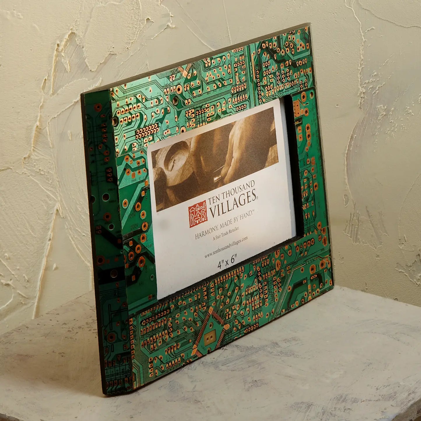 4x6 Circuit Board Photo Frame.