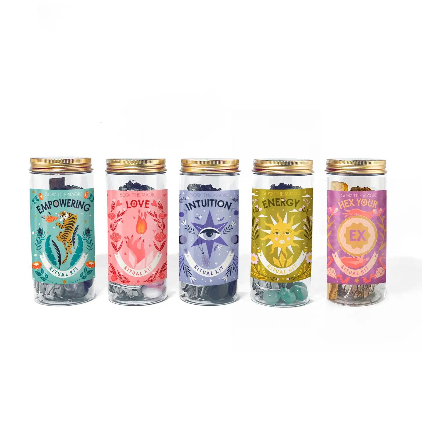 Hex Your Ex Ritual Kit with Opalite, Palo Santo + Sage.