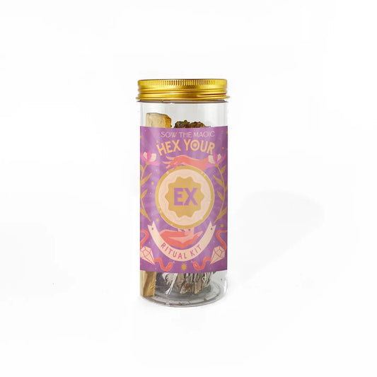 Hex Your Ex Ritual Kit with Opalite, Palo Santo + Sage.