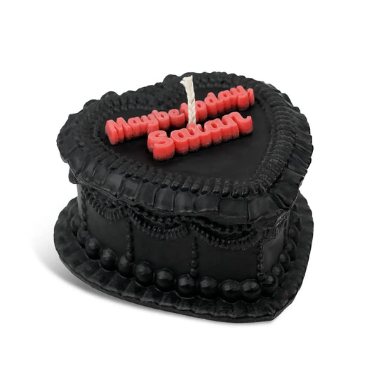 Retro Cake Candle - Maybe Today Satan