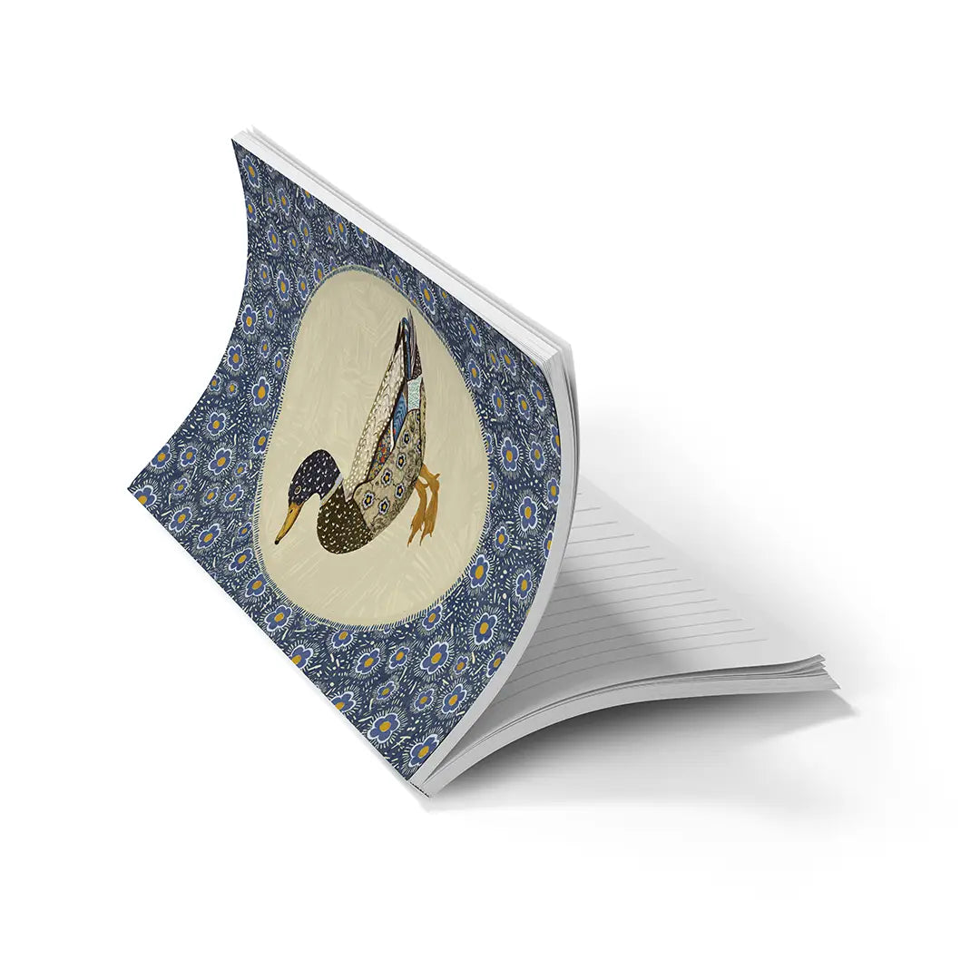 Mallard Soft Touch Lay Flat Notebook