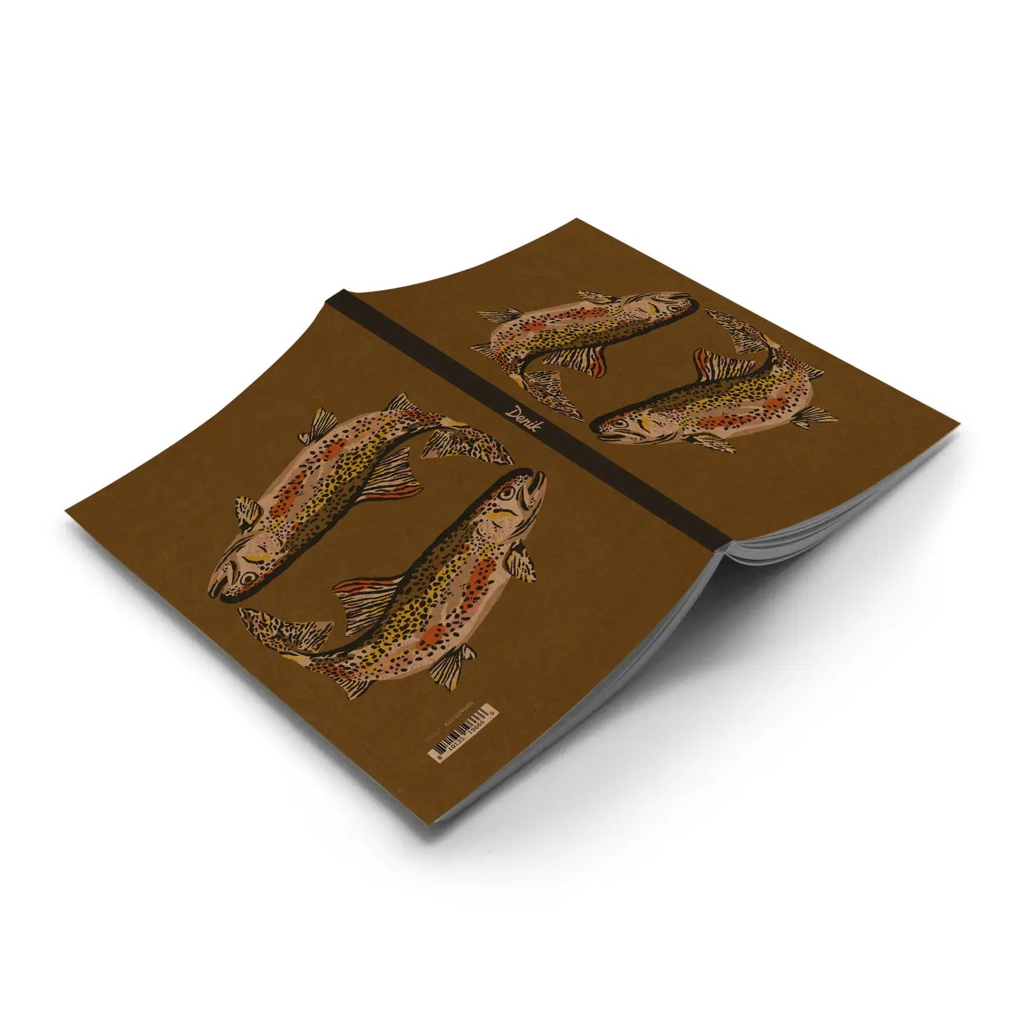 Trout Soft Touch Lay Flat Notebook