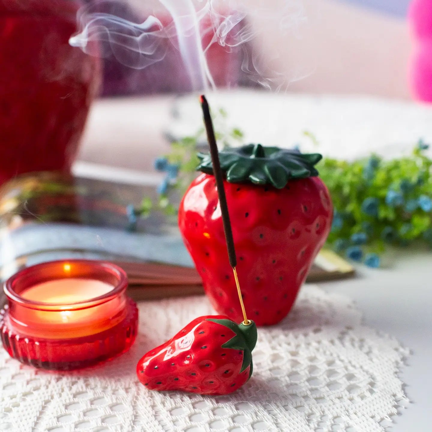 Strawberry Incense Burner