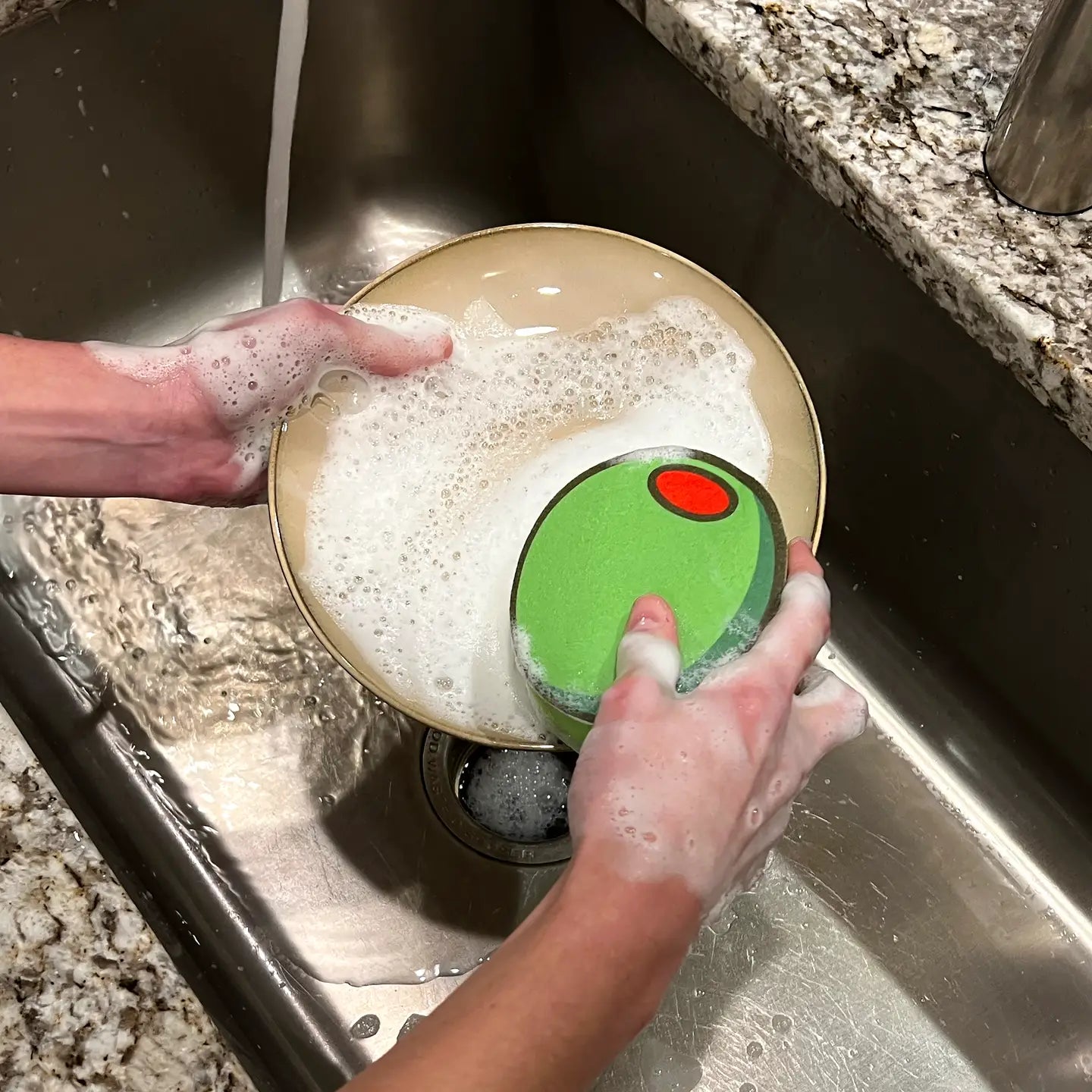 Dirty Martini Olive Sponge