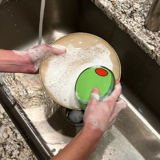Dirty Martini Olive Sponge