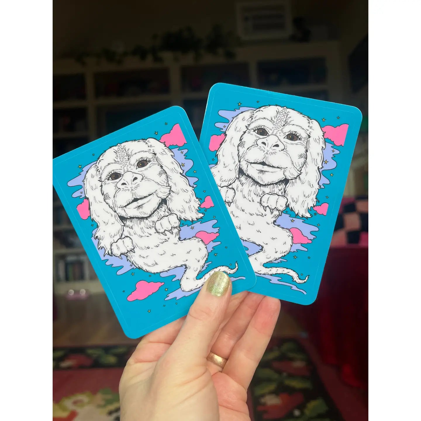 Neverending Story Falkor the Luckdragon Sticker 3 Inch