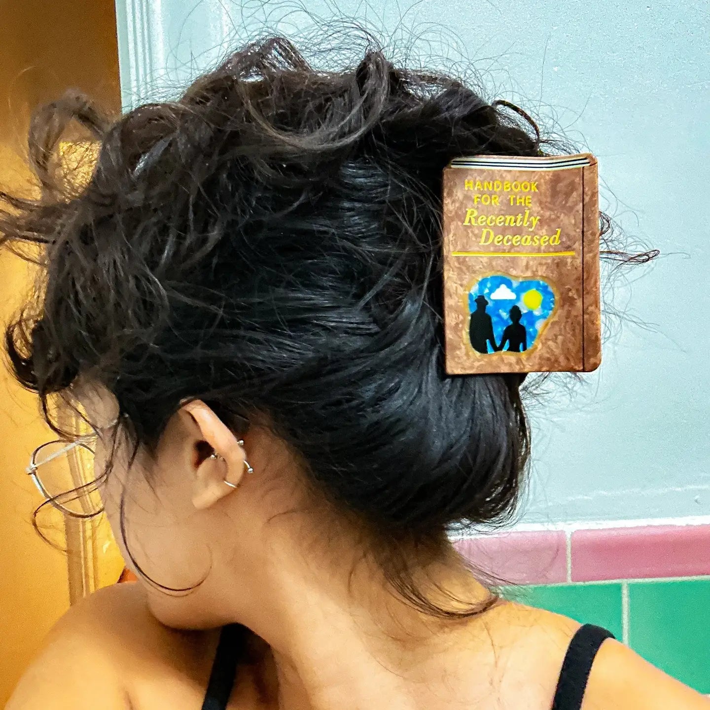 Handbook For the Recently Deceased Hair Claw