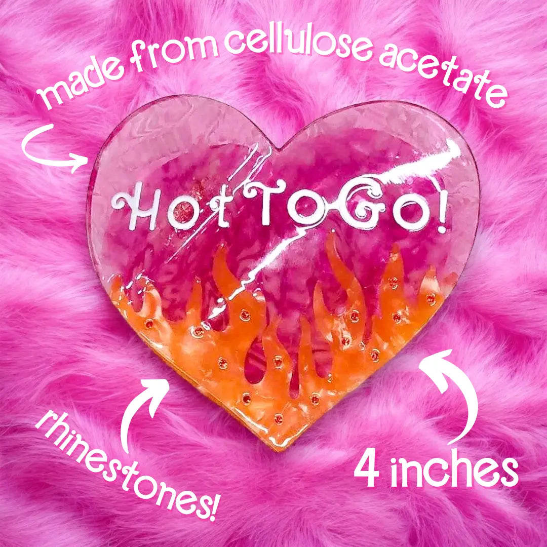 Hot To Go! Hair Claw, Chappell Roan Inspired Hair Claw