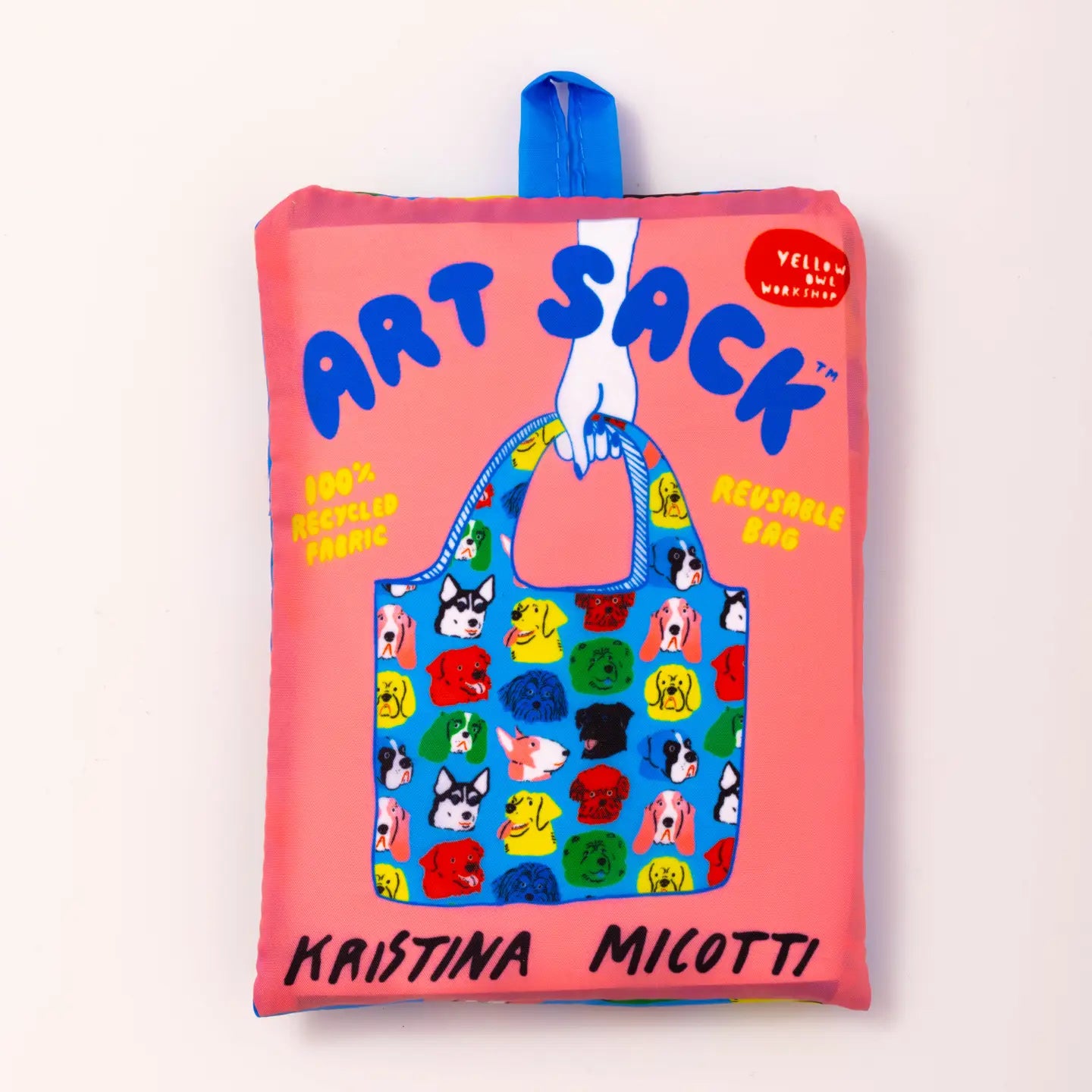 Dogs Art Sack® By Kristina Micotti - Reusable Tote Bag