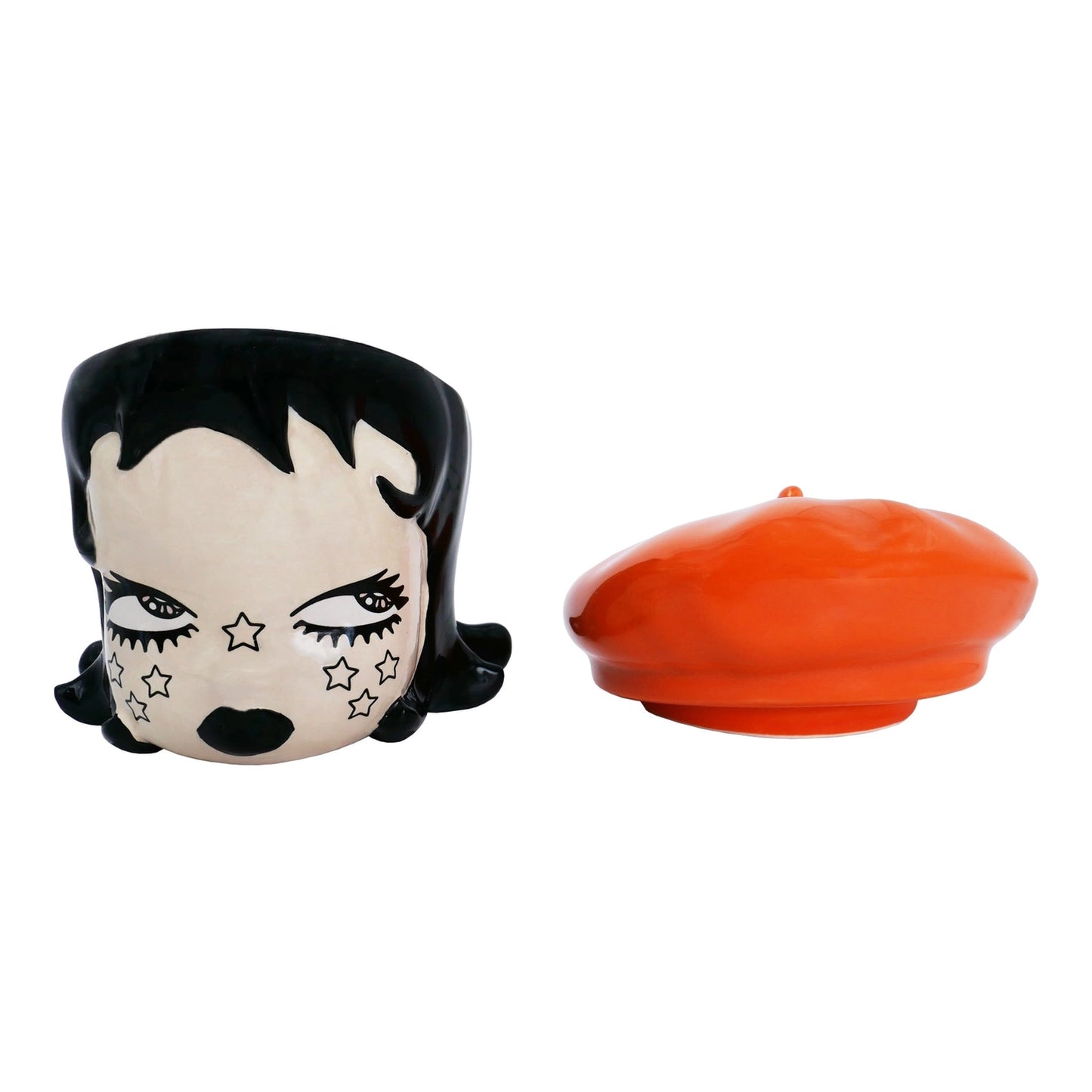 Valfre Ramona Ceramic Storage Jar - Red Beret