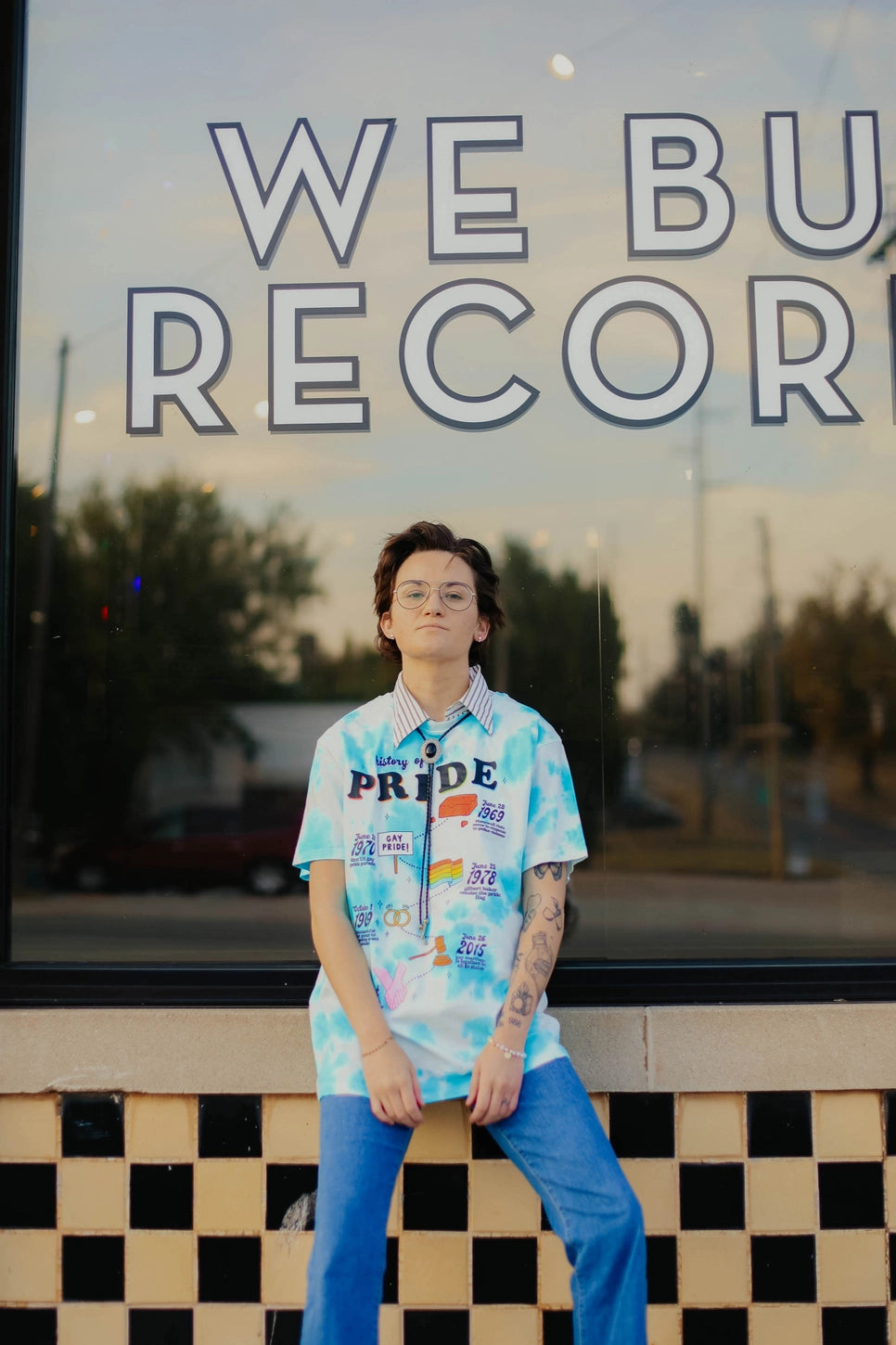 History Of Pride Tide Dye T-shirt