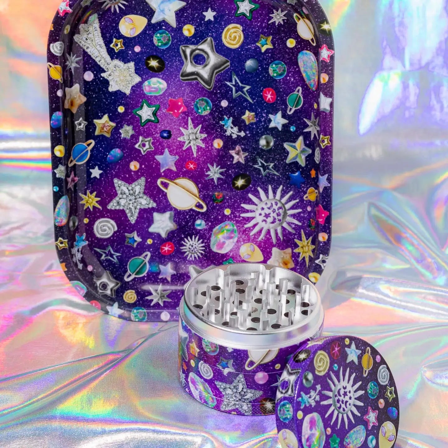 Cosmic Charms Rolling Tray