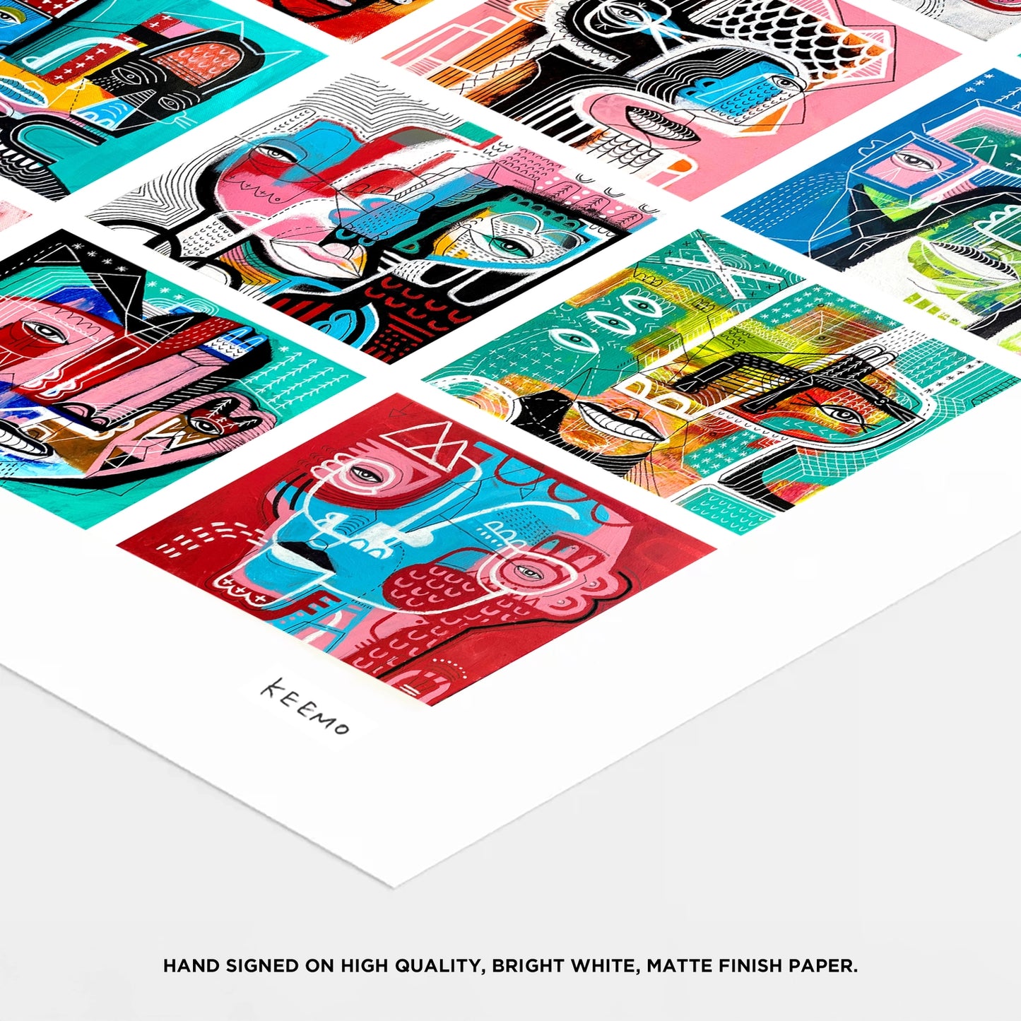 8x10 Keemo Gallery Signed Print - The Full Series Print