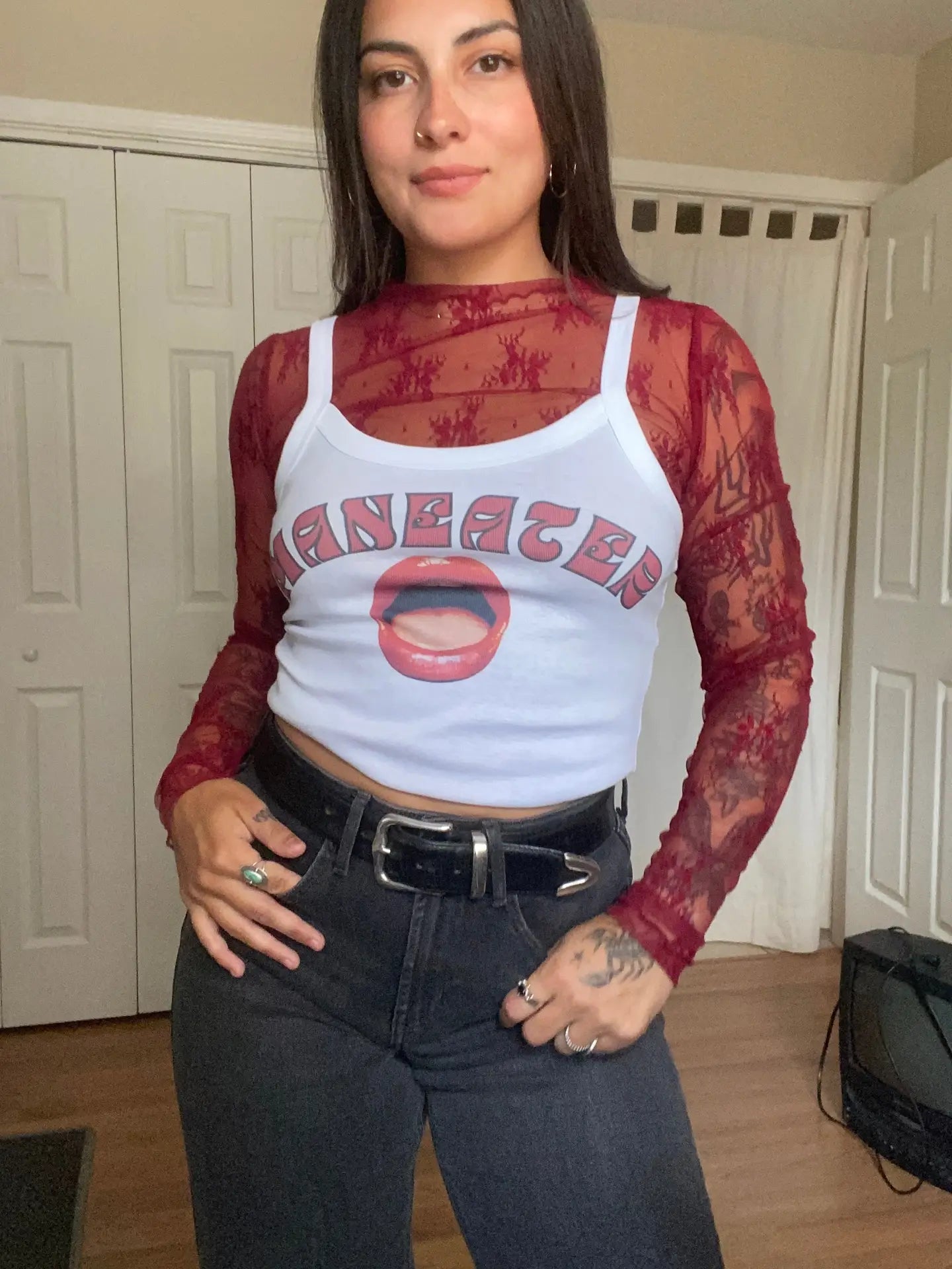Maneater Strappy Tank Top