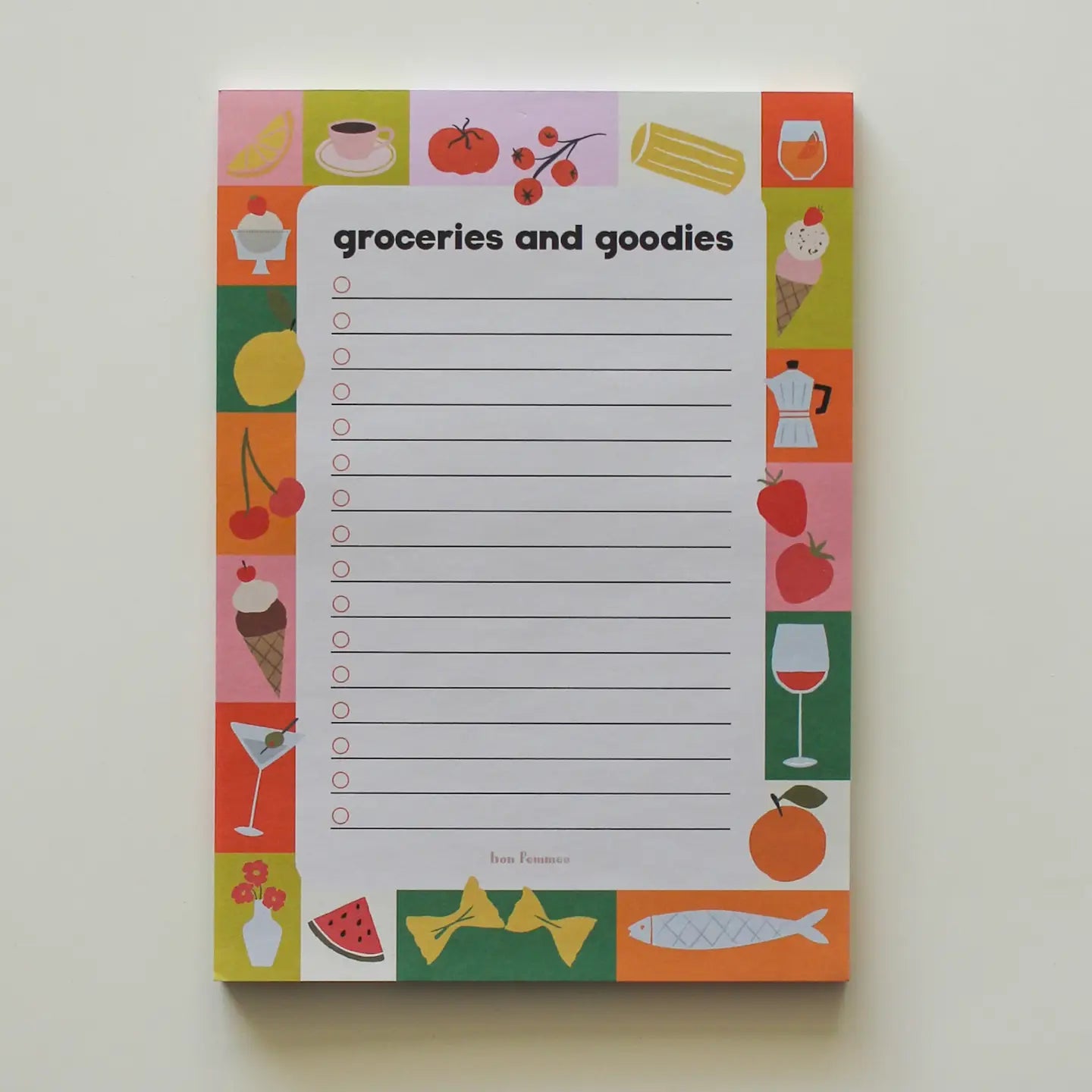 Groceries and Goodies Notepad