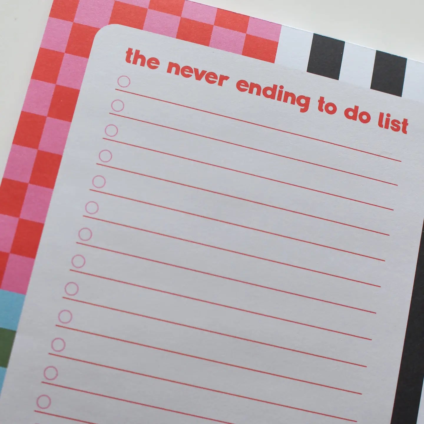 Never Ending To Do List Notepad