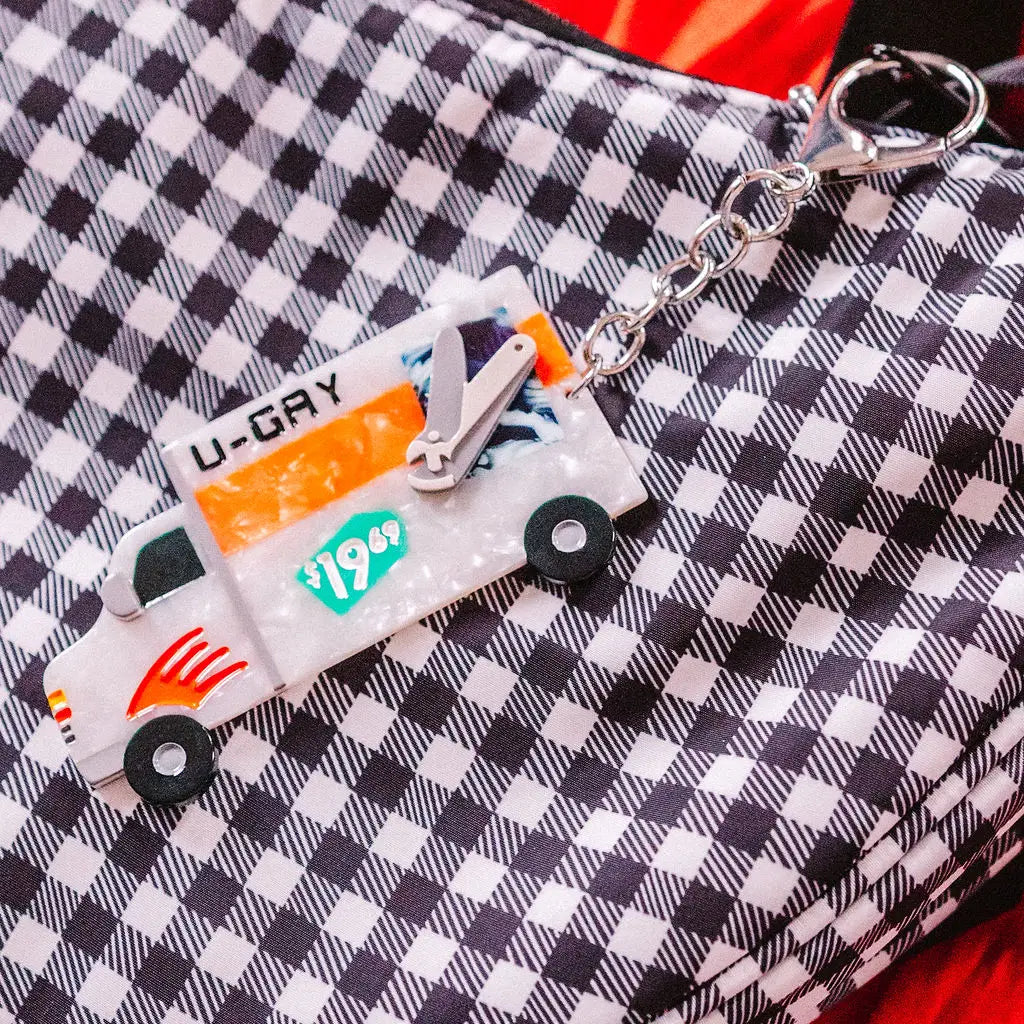 U-Gay Moving Truck Keychain