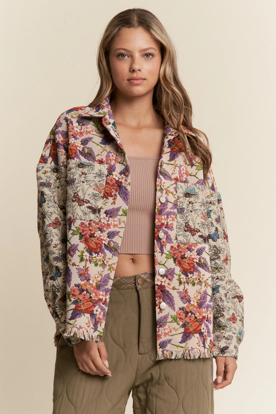 Floral Tapestry Jacket