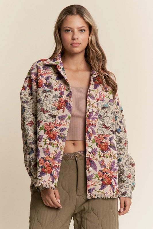 Floral Tapestry Jacket